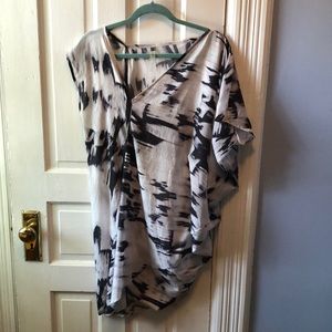 Zero + Maria Cornejo asymmetrical tunic